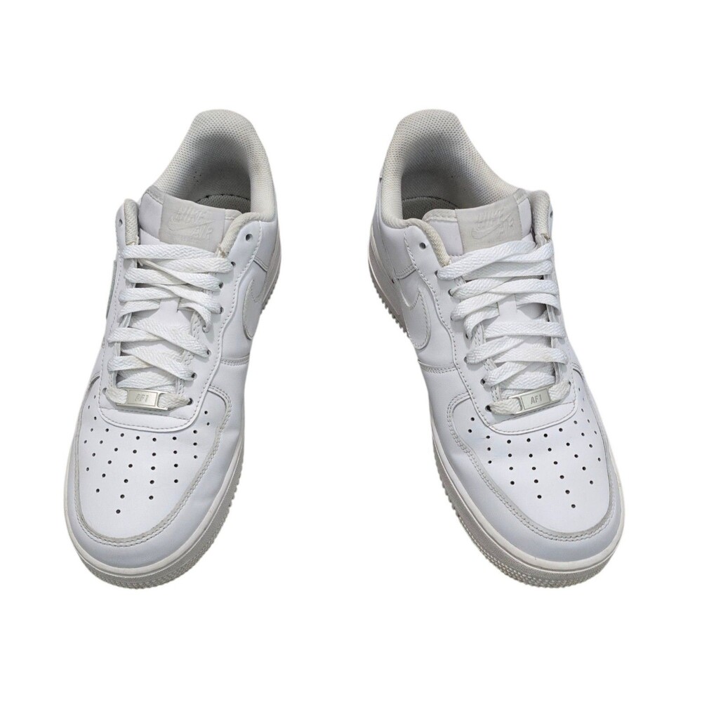 Nike Air Force 1 Low 07 Sneakers Mens Size 9 Triple White Shoes CW2288-111